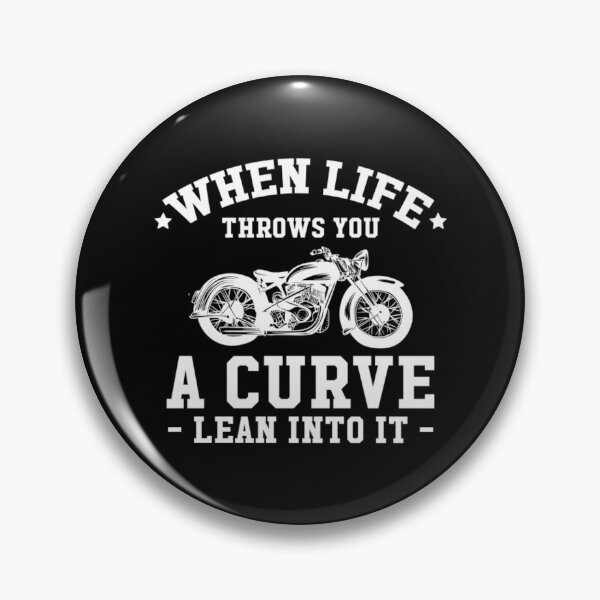 Item preview, Motorcycle T-ShirtWhen life throws you a curve lean into it designed and sold by VouLaem.
