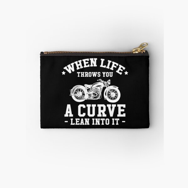 Item preview, Motorcycle T-ShirtWhen life throws you a curve lean into it designed and sold by VouLaem.