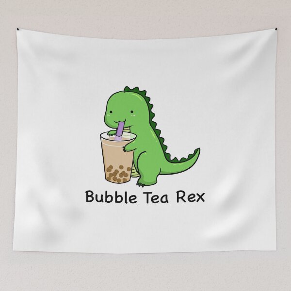 Item preview, Bubble Tea Rex designed and sold by frostyshadows.
