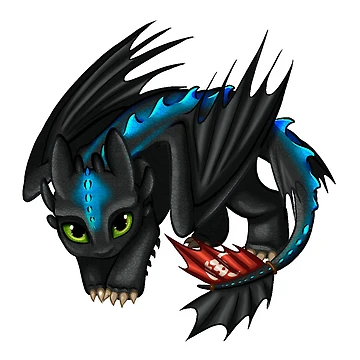Artwork thumbnail, Toothless, Alpha by sofimation