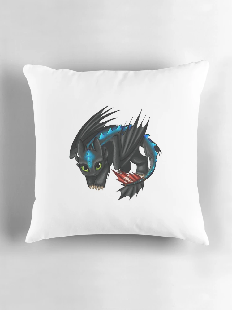 Thumbnail 3 of 4, Pillow, Toothless, Alpha designed and sold by sofimation.