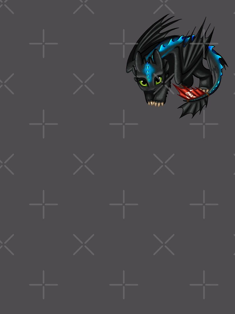 Thumbnail 6 of 6, Premium Oversized Hoodie, Toothless, Alpha designed and sold by sofimation.