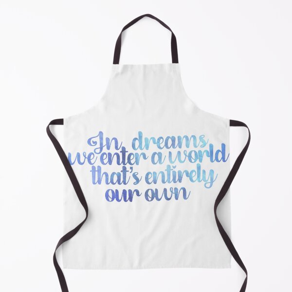 Item preview, In Dreams Dumbledore Quote designed and sold by FreeOrca.