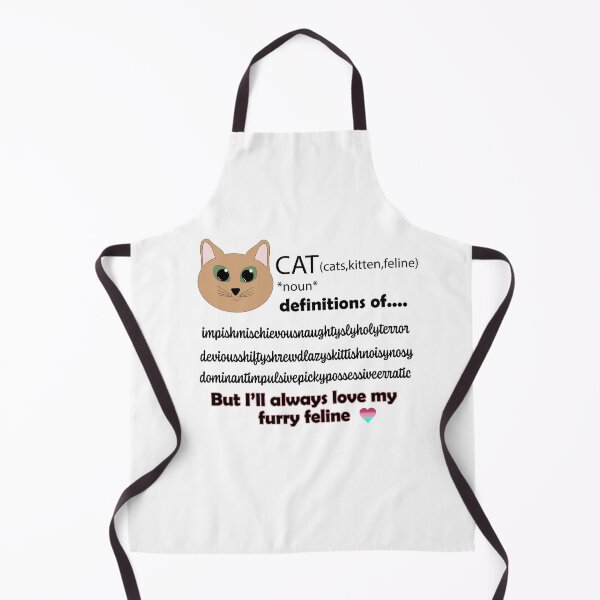 Item preview, Cat illustration of definitions of a feline designed and sold by With My Hands By K.