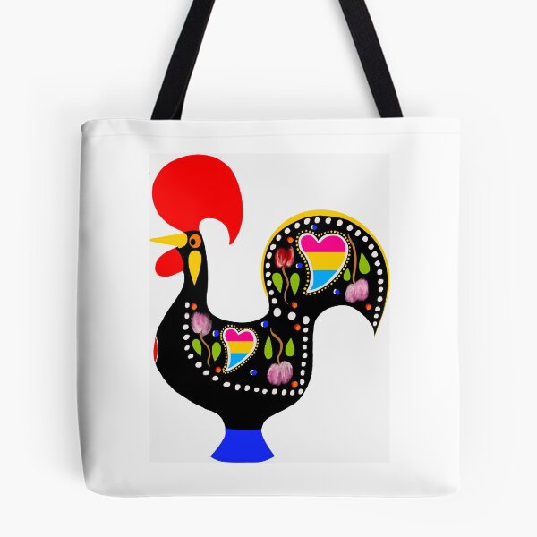 Item preview, pansexual flag rooster designed and sold by sofialopes.