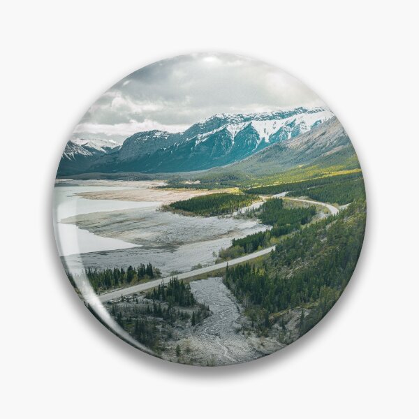 Item preview, Mountains meet the Abraham Lake designed and sold by JDWarren.