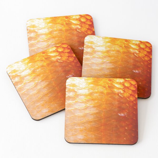 Item preview, Gold Fish Scales - Print All Over Design designed and sold by the-other-joe.