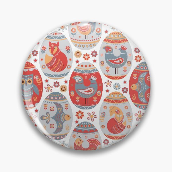 Item preview, Seamless Pattern with Painted Easter Eggs.  designed and sold by Skaska.
