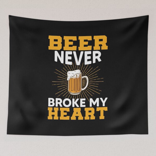 Item preview, Beer Never Broke My Heart designed and sold by mteehut.