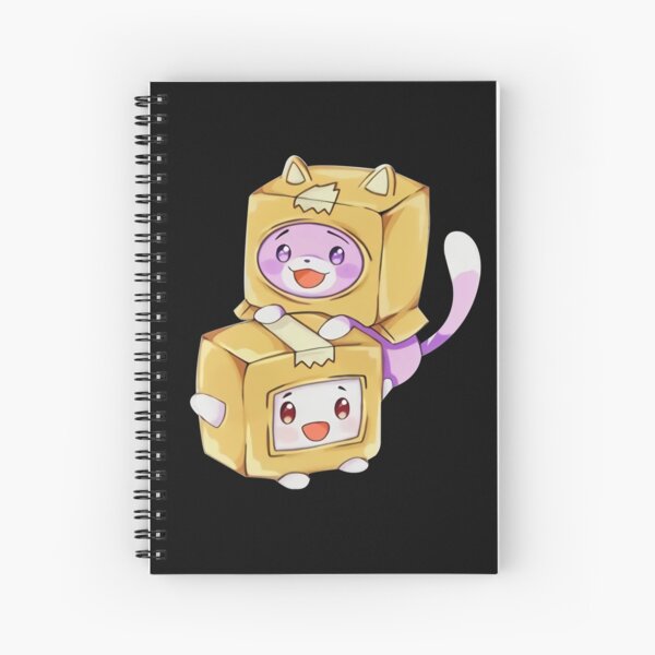 Lankybox Cake Spiral Notebooks | Redbubble