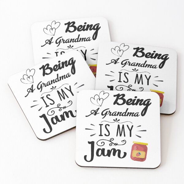 Item preview, being a grandma is my jam designed and sold by Artsy Aura ⭐⭐⭐⭐⭐  .