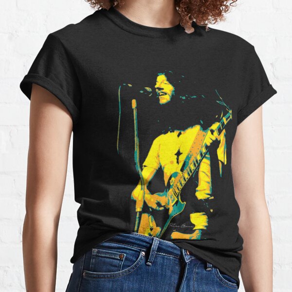 Camiseta Peter GreenPeter Green. Peter Allen Greenbaum. un cantautor y guitarrista de blues rock inglés. el fundador de Fleetwood Mac. Camiseta clásica