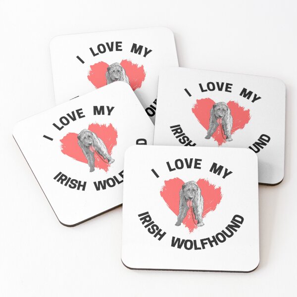 Item preview, I Love My Irish Wolfhound | Irish Wolfhound Lover designed and sold by Presto Prints Design.