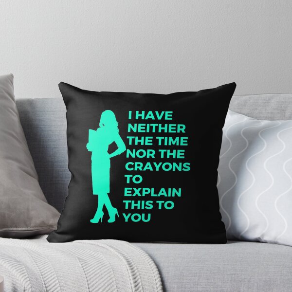 Item preview, I have neither the time nor the crayons to explain this to you | Witty | Funny designed and sold by FitBeast.