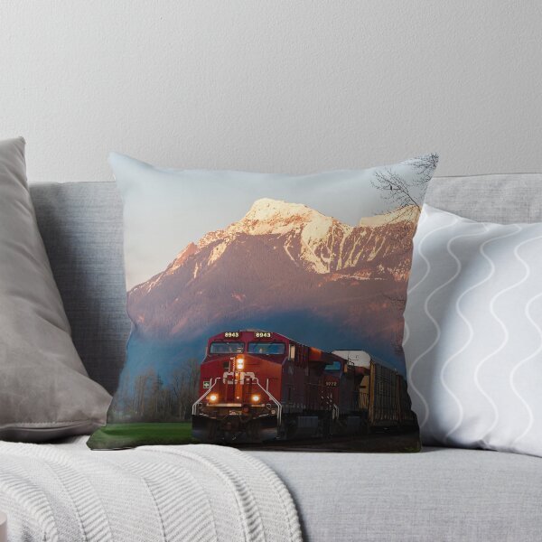 Item preview, Canadian Pacific westbound under Mt. Cheam in Chilliwack B.C. designed and sold by Rick Nicholas.