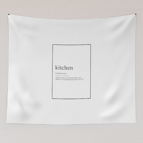 Item preview, Kitchen 347 Watercolor Map Yoga Quote De designed and sold by vividpixelusa.