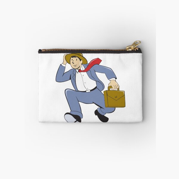 Item preview, Businessman With Briefcase Running Cartoon designed and sold by patrimonio.