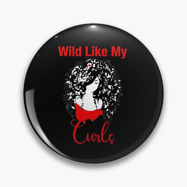 Item preview, Wild Like my Curls, Girls With Curls, Curly Hair designed and sold by chadtees.