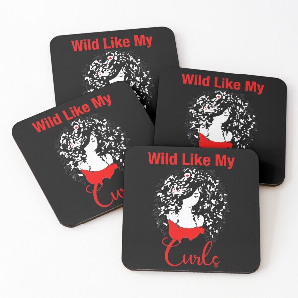 Item preview, Wild Like my Curls, Girls With Curls, Curly Hair designed and sold by chadtees.