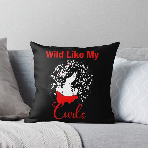 Item preview, Wild Like my Curls, Girls With Curls, Curly Hair designed and sold by chadtees.