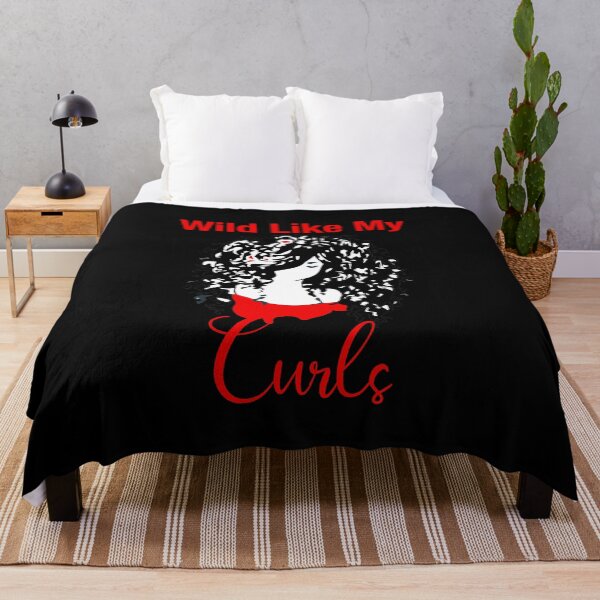 Item preview, Wild Like my Curls, Girls With Curls, Curly Hair designed and sold by chadtees.