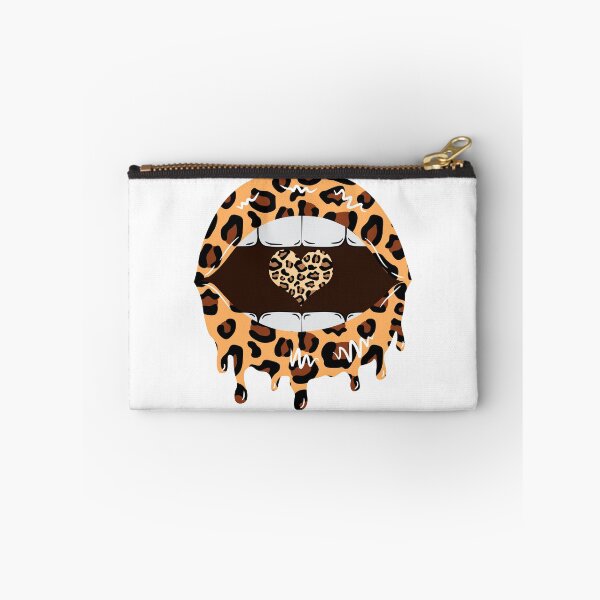 Item preview, Dripping Lips Leopard Pattern designed and sold by MisPuHoney.