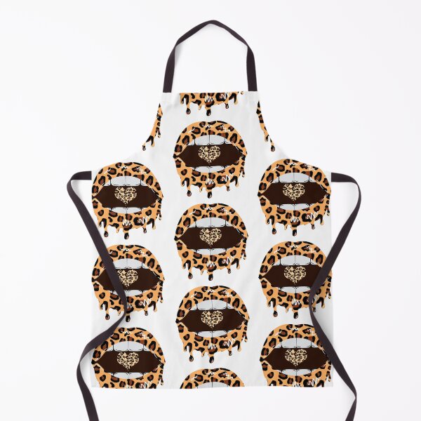 Item preview, Dripping Lips Leopard Pattern designed and sold by MisPuHoney.