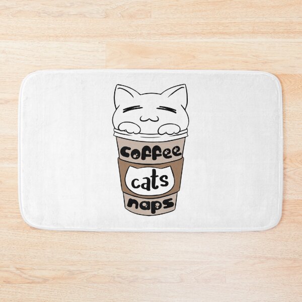 Item preview, Coffee Cats Naps designed and sold by DelaneyJaneson.