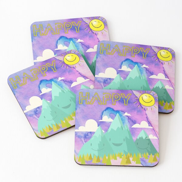 Item preview, Happy Mountains designed and sold by StephenMollie.
