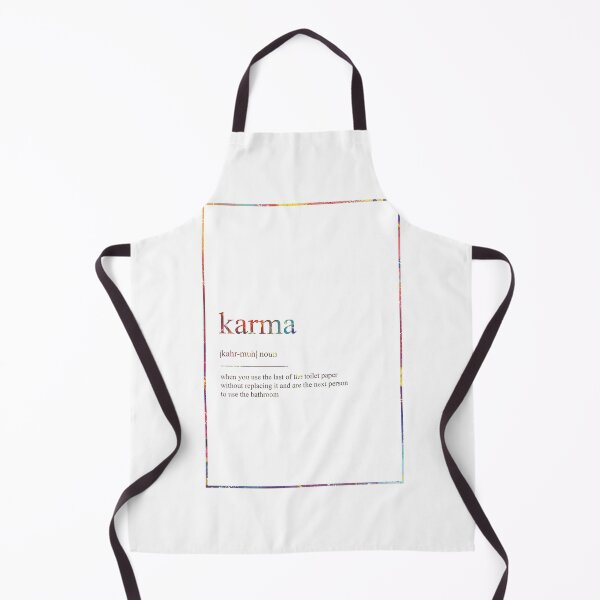 Artikelvorschau, KARMA 346 Aquarell Karte Yoga Zitat Defi entworfen und verkauft von vividpixelusa.