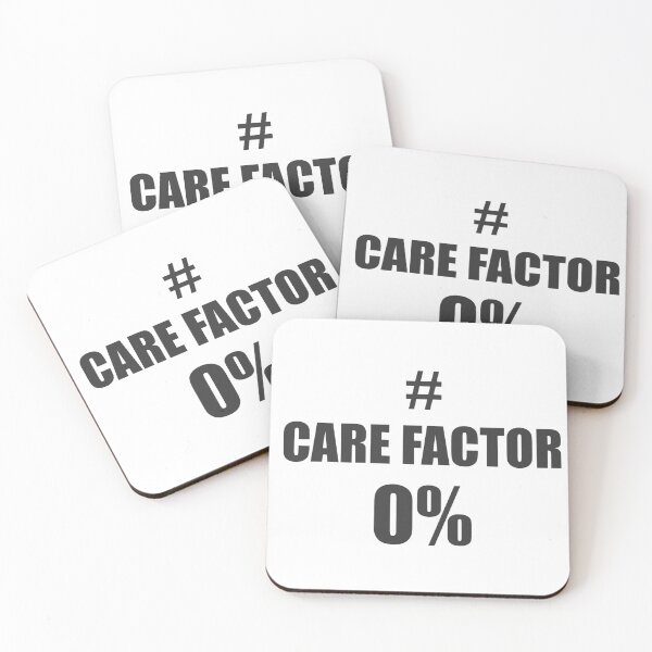 Item preview, Care Factor of ZERO% designed and sold by RocketshSD.