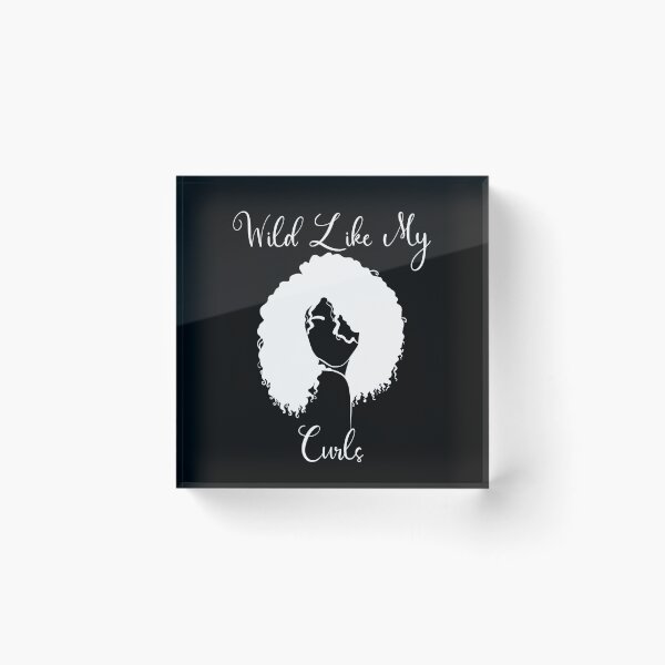 Item preview, Wild Like my Curls, Girls With Curls, Curly Hair designed and sold by chadtees.