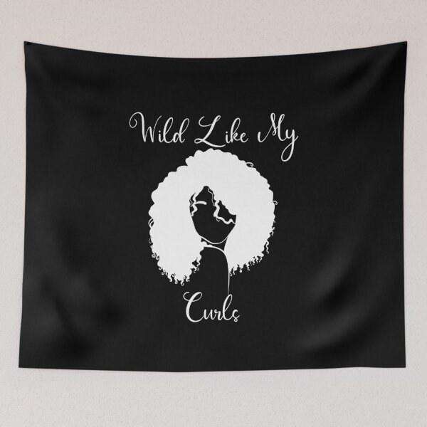 Item preview, Wild Like my Curls, Girls With Curls, Curly Hair designed and sold by chadtees.
