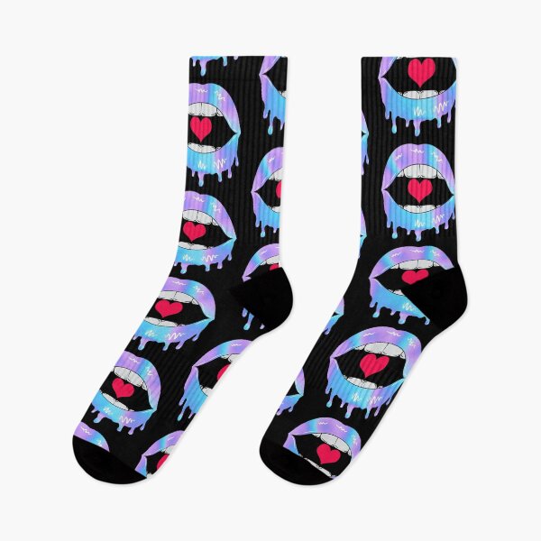 Item preview, Holographic Dripping Lips designed and sold by MisPuHoney.