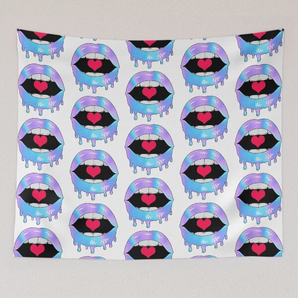 Item preview, Holographic Dripping Lips designed and sold by MisPuHoney.