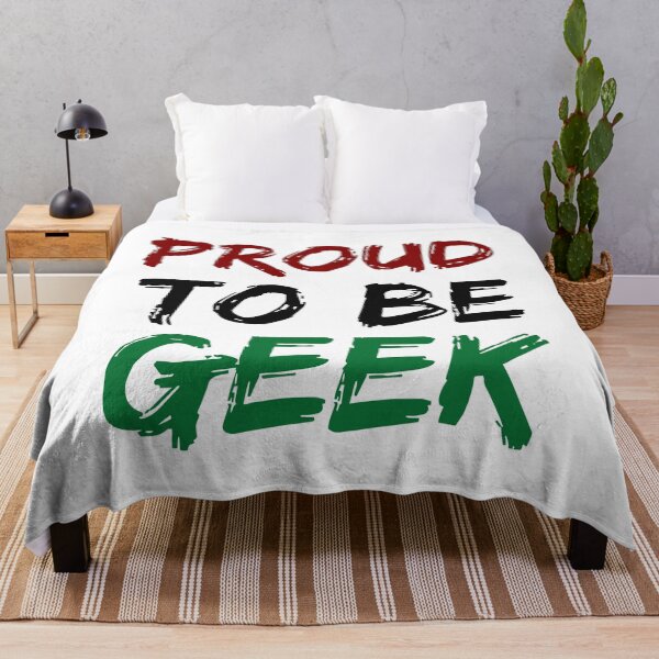 Item preview, Proud To Be Geek designed and sold by GeekHeadDesigns.