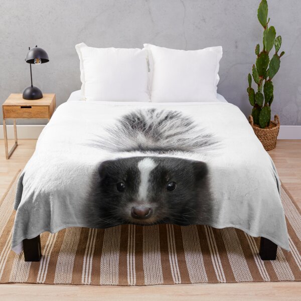 Item preview, Skunk Art Print by Zouzounio Art designed and sold by zouzounioart.