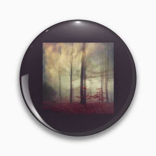 Item preview, Little Red Trees - Foggy Forest designed and sold by Dyrk Wyst Redbubble Shop.