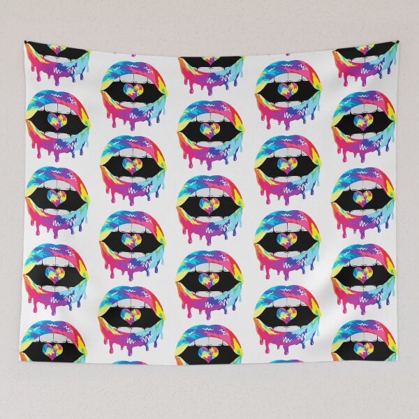 Item preview, Rainbow Dripping Lips designed and sold by MisPuHoney.