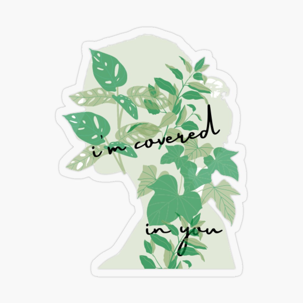 Leaf Arm Ivy Sticker Beautiful And Refined Glossy Evermore