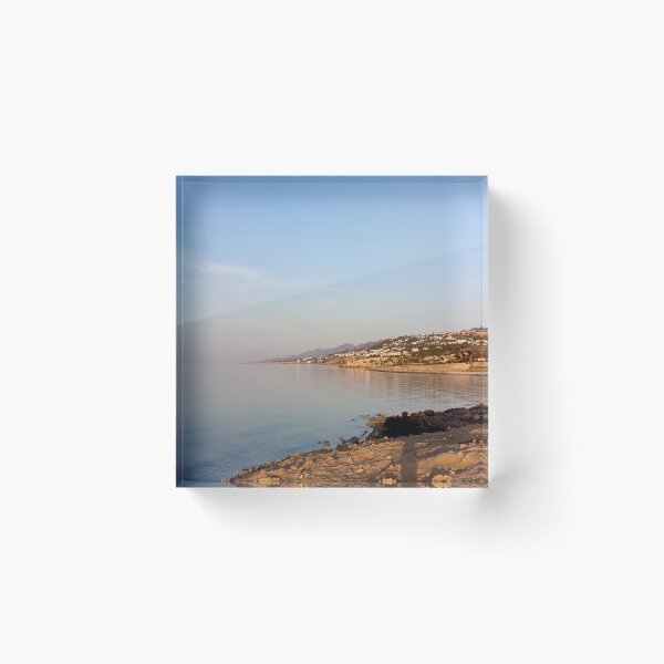 Item preview, A Calm and Peaceful Mediterranean Sea Sunset at Esentepe, North Cyprus designed and sold by Ksaavet.