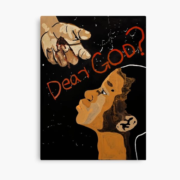 Dear God? Canvas Print