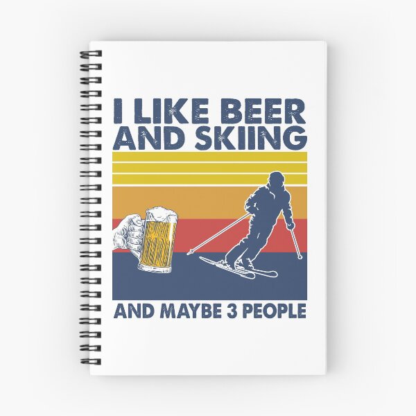 Item preview, i like beer and skiing and maybe 3 people designed and sold by Adolfo114.
