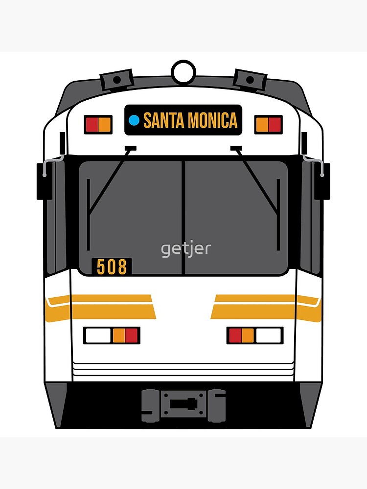 "Los Angeles California Metro Transit Expo Line Light Rail Train Yellow