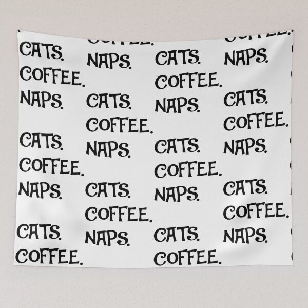 Item preview, Coffee CAts Naps designed and sold by DelaneyJaneson.