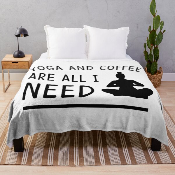 Item preview, Yoga And Coffee Are All I Need designed and sold by shivani21061993.
