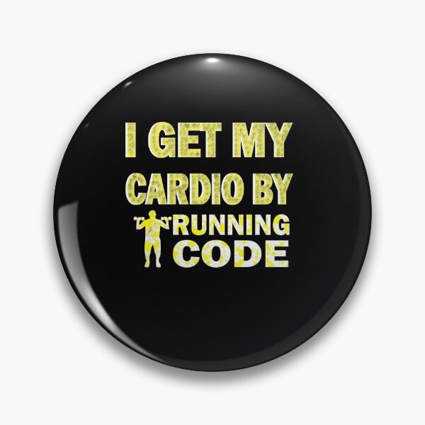 Artikelvorschau, Ich bekomme mein Cardio durch Ausführen von Code entworfen und verkauft von ilias13.