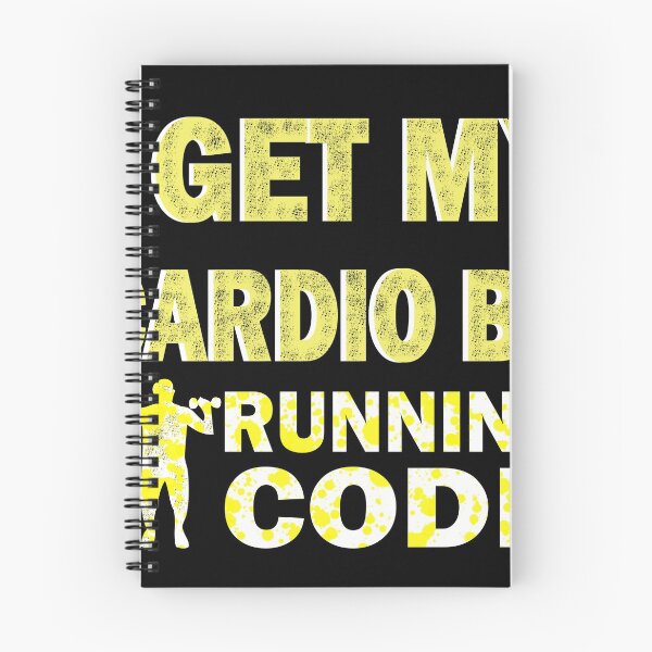 Item preview, I Get My Cardio By Running Code designed and sold by ilias13.
