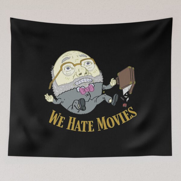 Item preview, We Hate Movies T-ShirtEgg Lawyer designed and sold by VouLaem.
