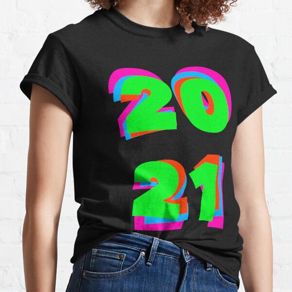 Stacked Neon 2021 Classic T-Shirt